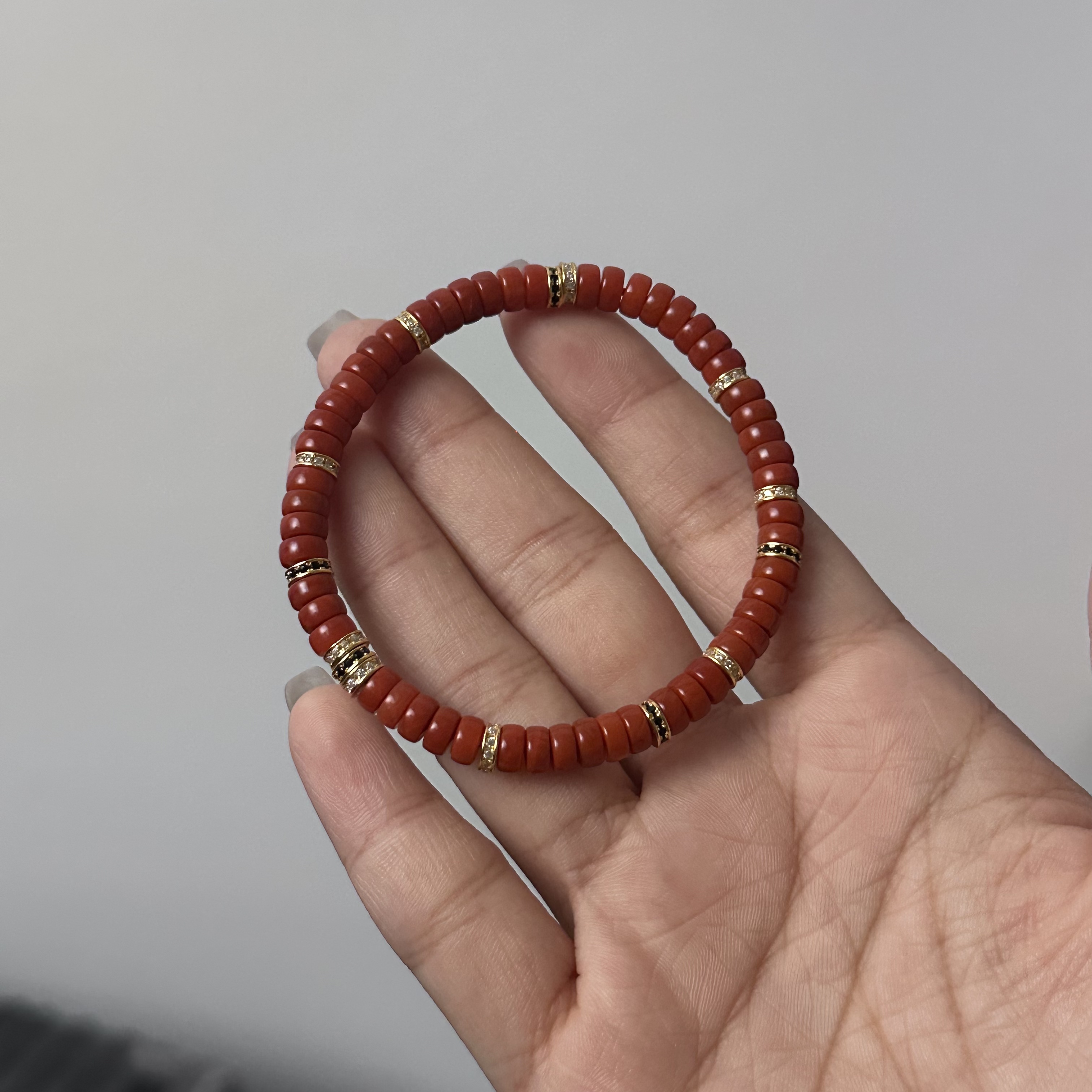 【不二】南红6A毕业级瓦西DIY直切手串5.5mm（多样性发）