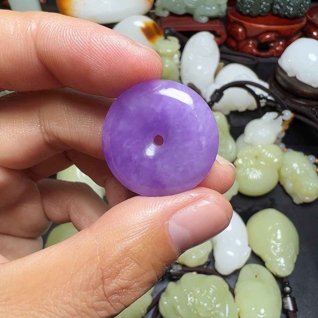 翡翠未镶嵌挂件精品