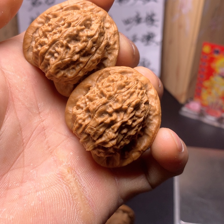 文玩核桃吊坠关关公子帽