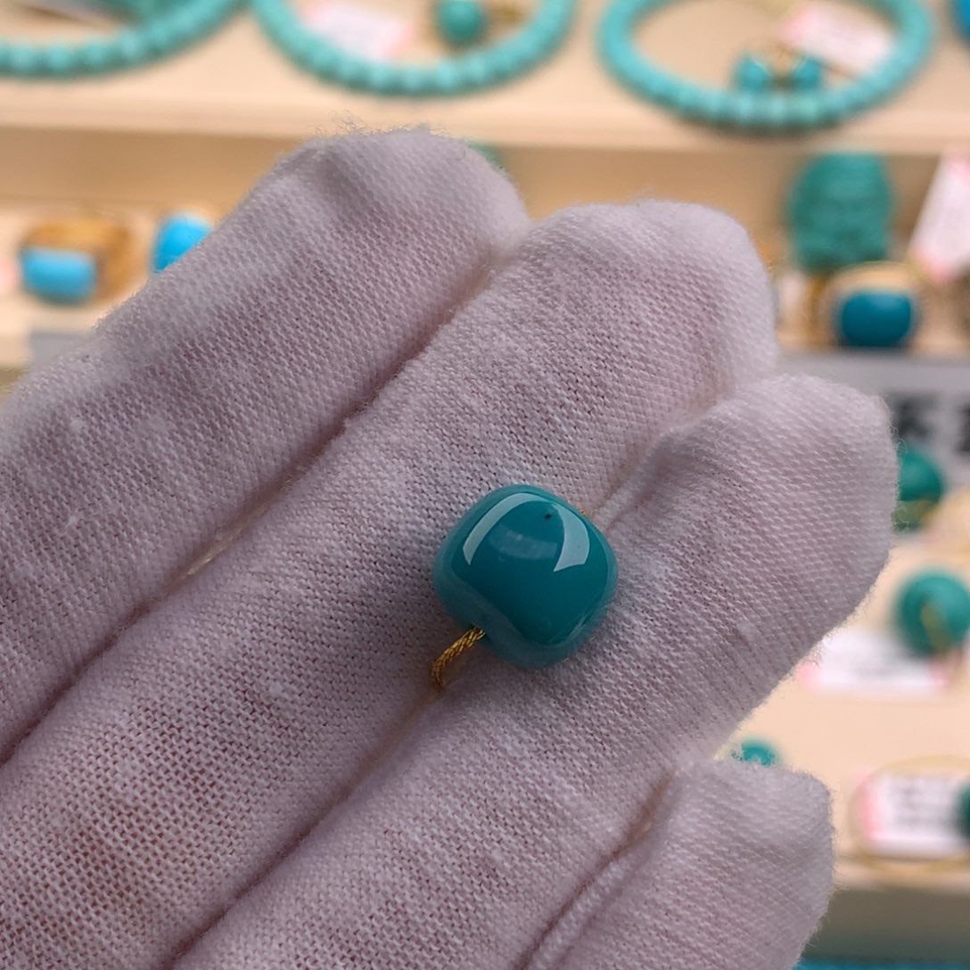 绿松石珠宝奇石未镶嵌10.3