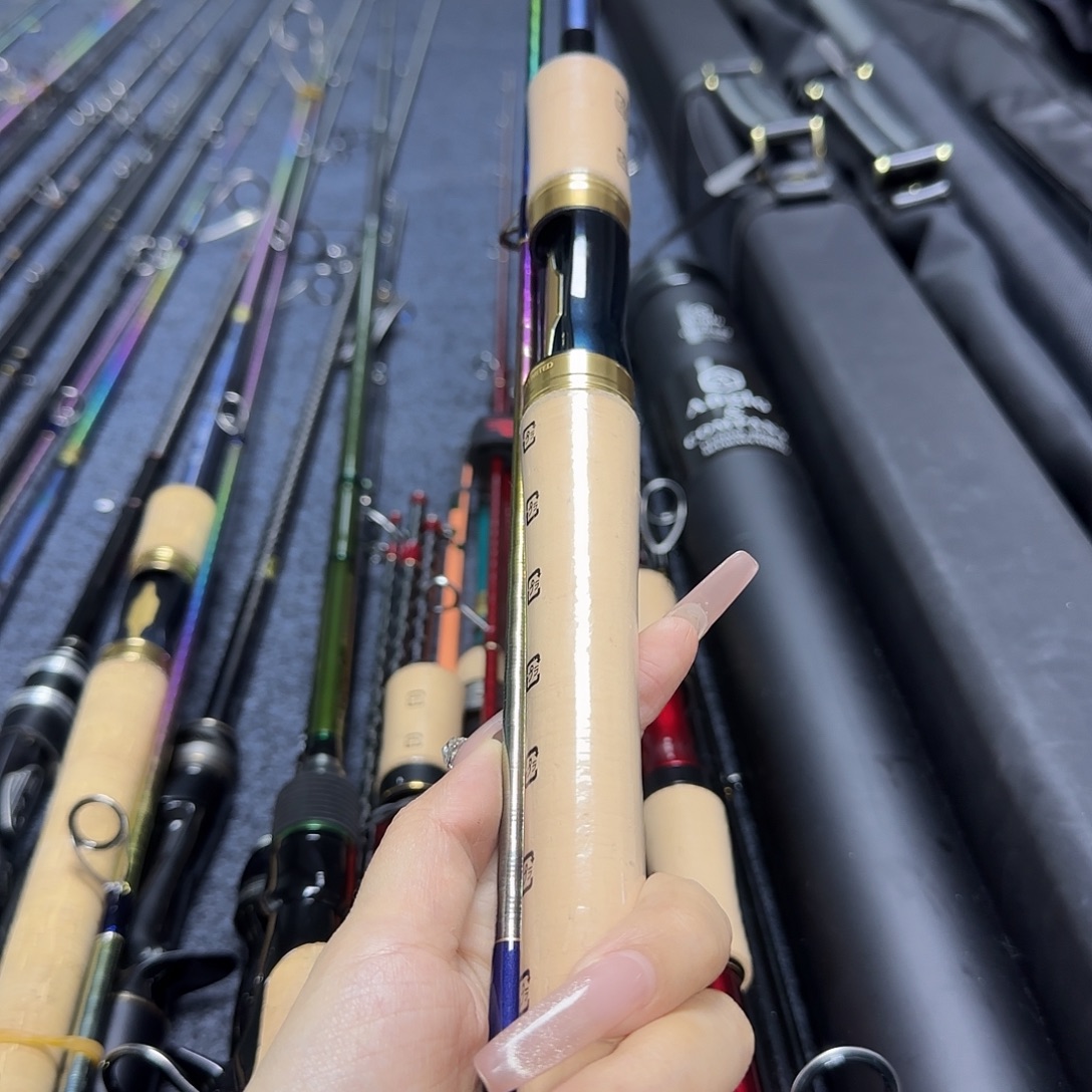 力***量碳素3.8m2.1m路亚直柄