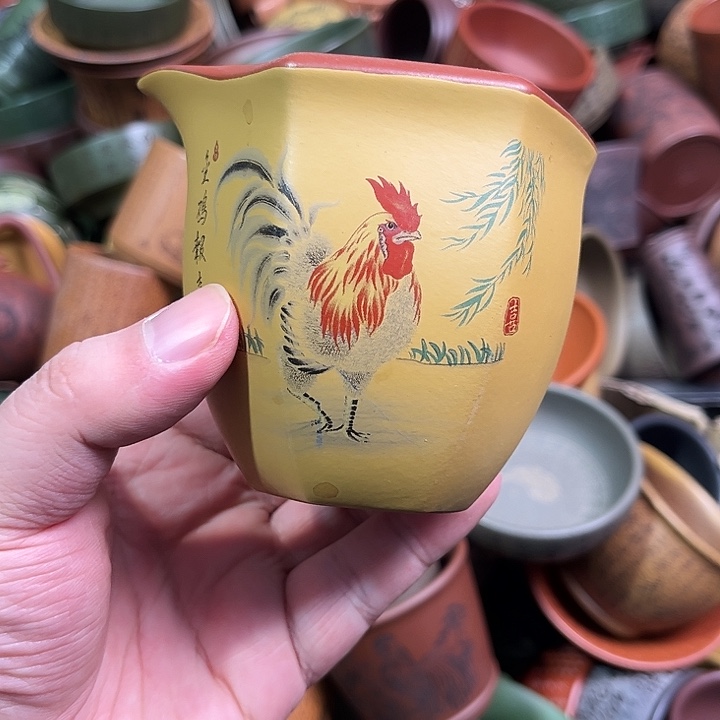 紫砂茶杯全手工紫砂主人杯