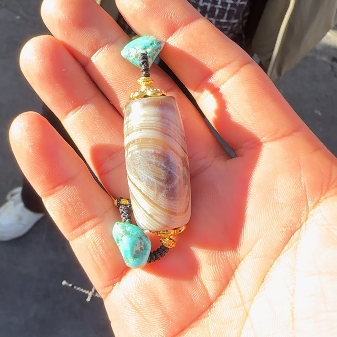 宝***哥玛瑙/玉髓未镶嵌颈饰