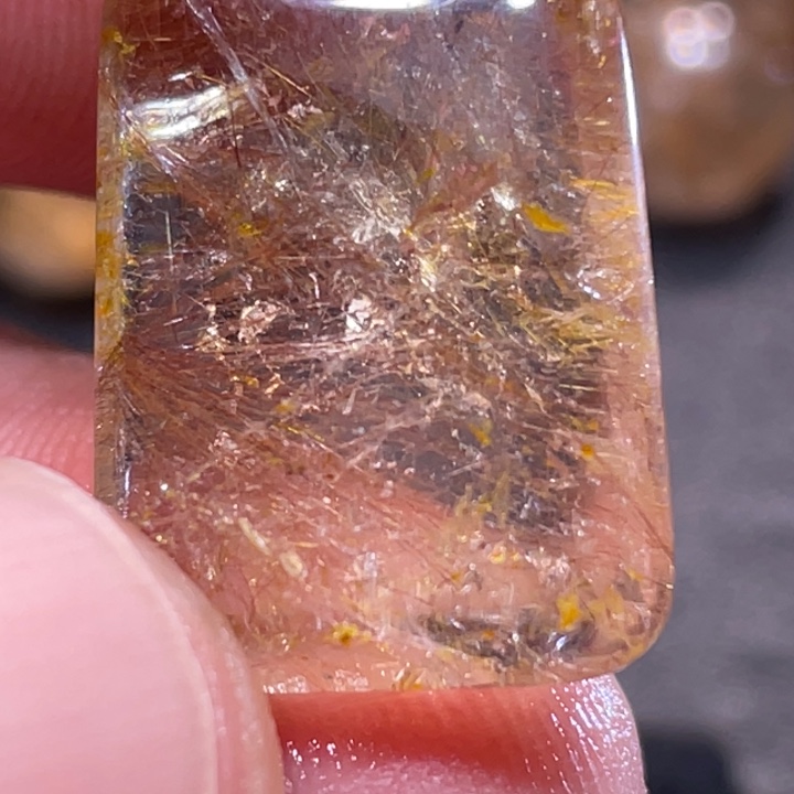 舍****未镶嵌颈饰发晶钛晶