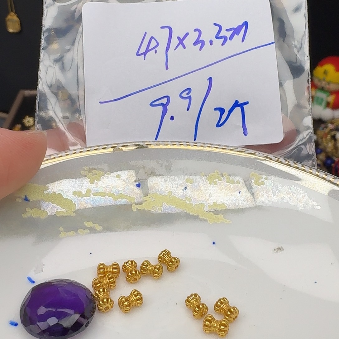 银S925镶嵌紫晶颈饰紫水晶925镶嵌89