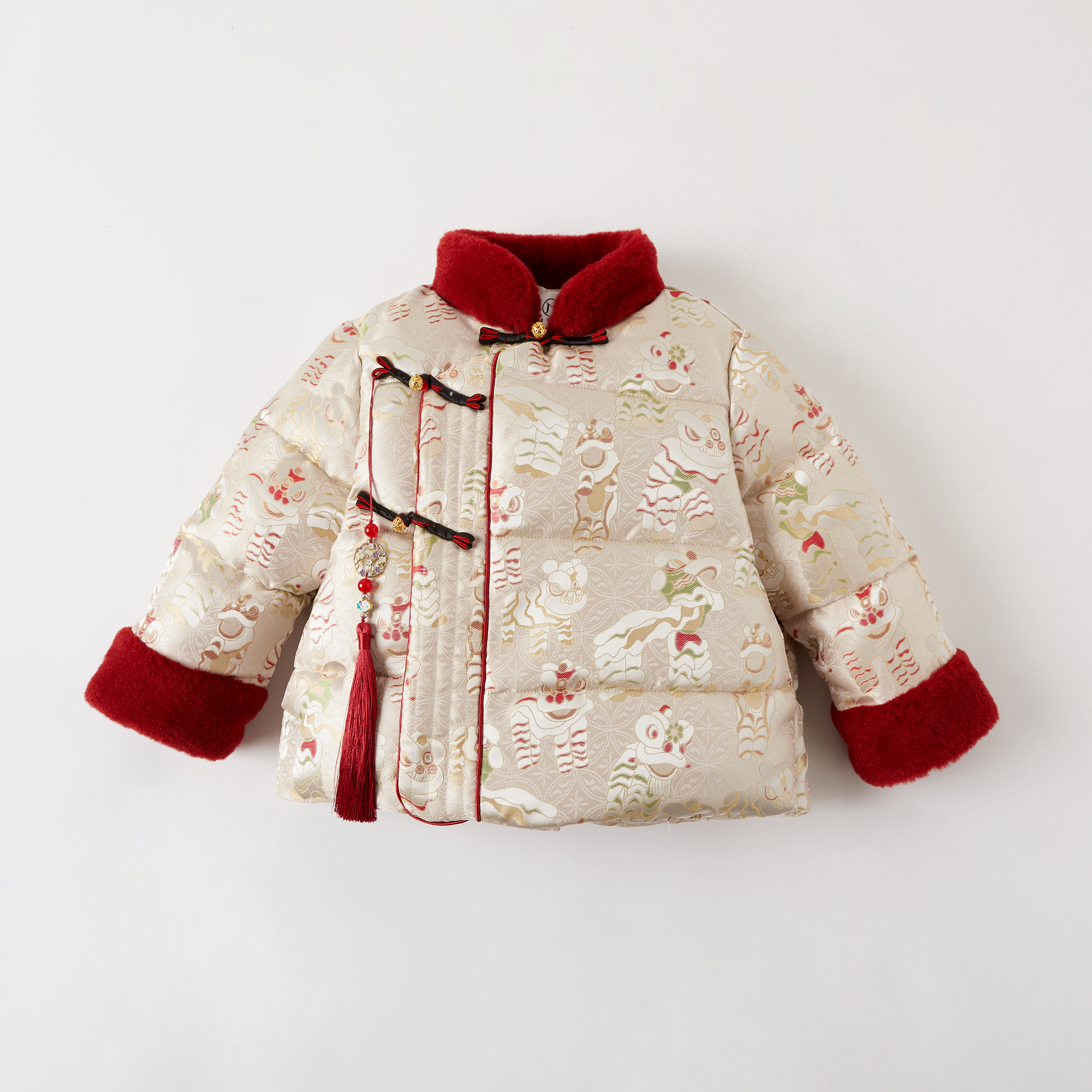  金玉锦绣幂姐2025冬季儿童新中式中拜年服年装棉服MJD246659