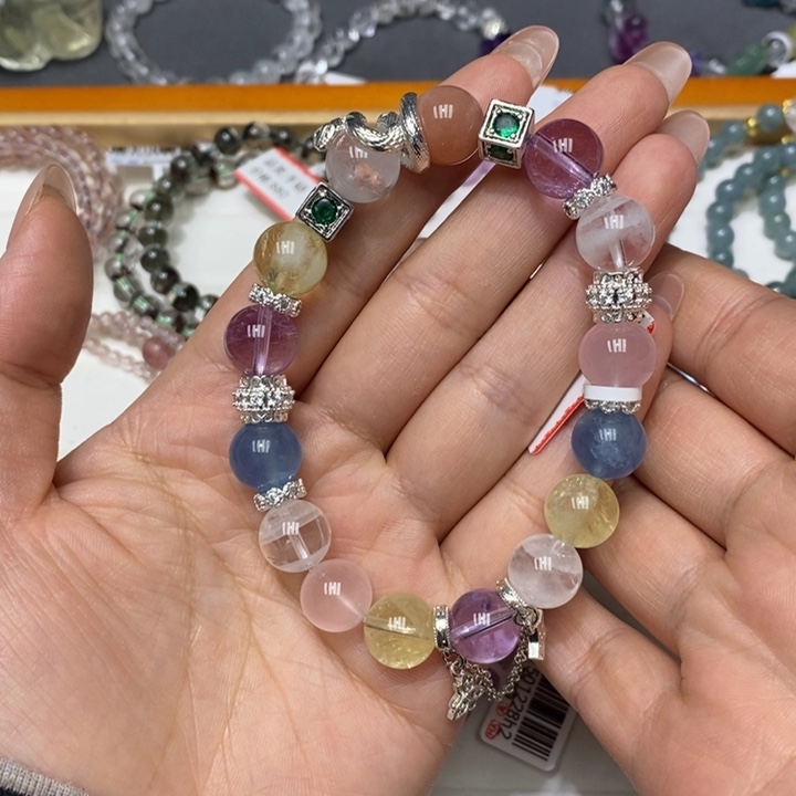 水晶手链未镶嵌手串