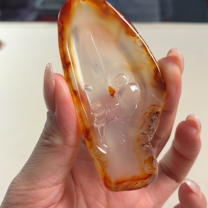 玛瑙/玉髓未镶嵌吊坠(不含链)