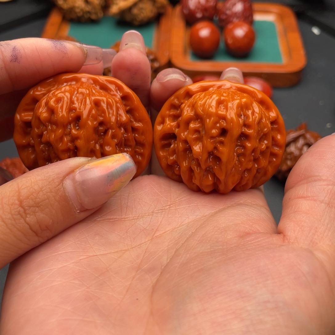 幺***幺把件文玩核桃四座楼