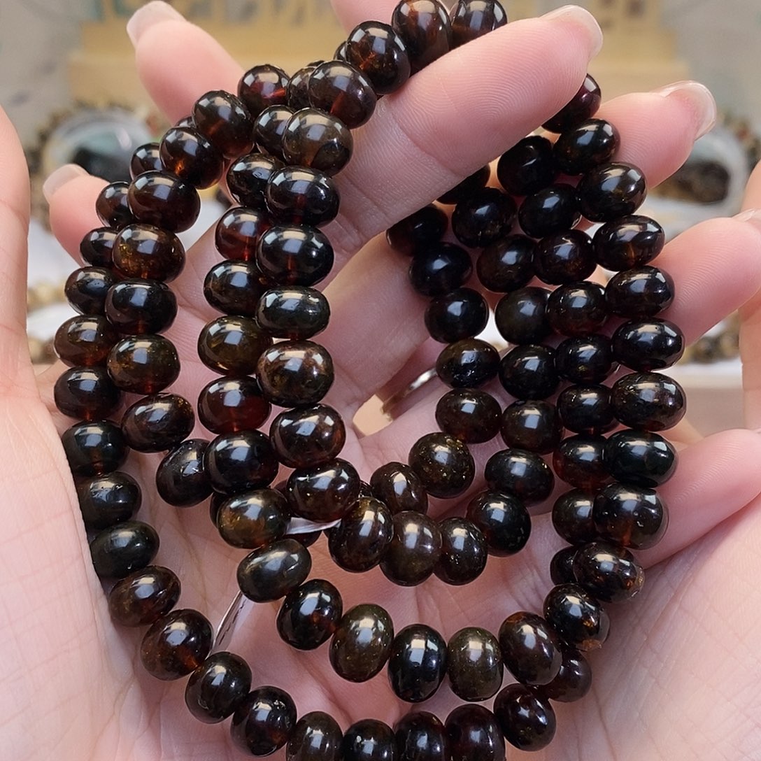 琥珀未镶嵌手链9➕