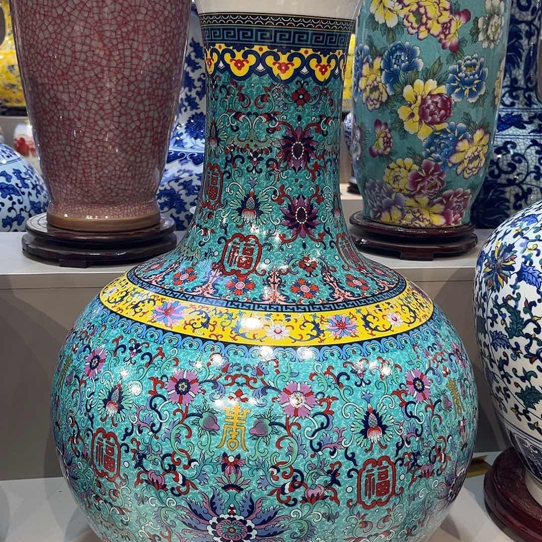 大***店陶景德镇陶瓷54公分一对