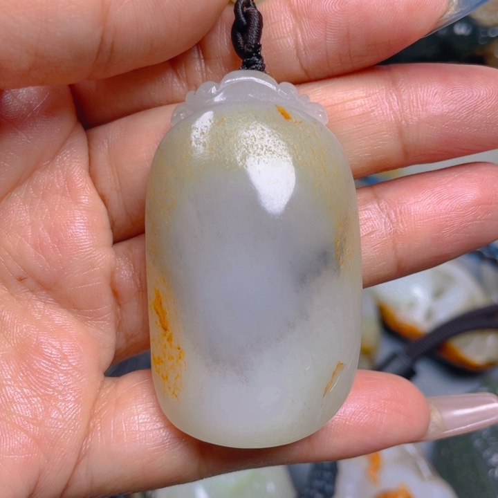 和田玉挂件未镶嵌