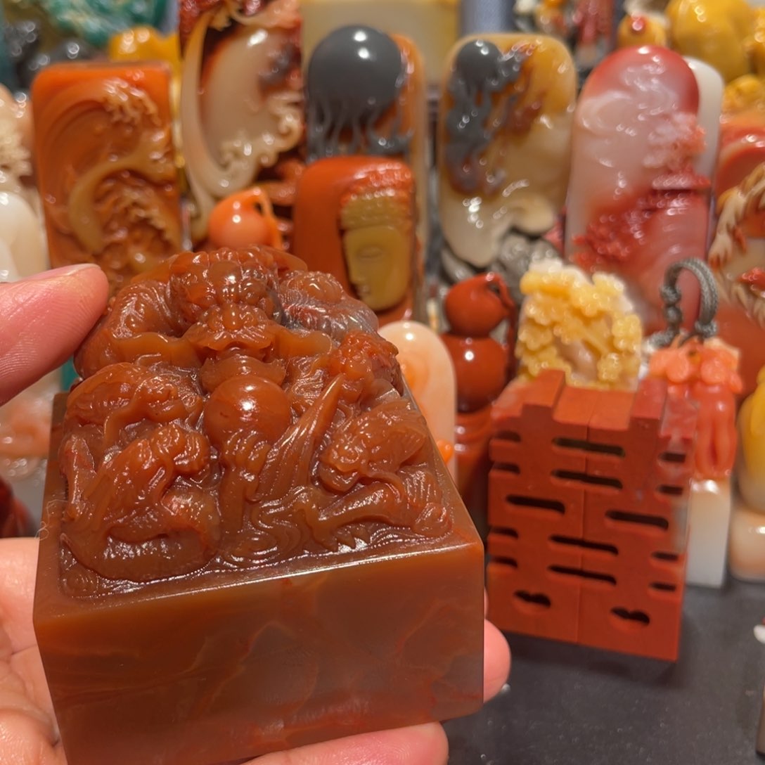 寿山石印石精美印