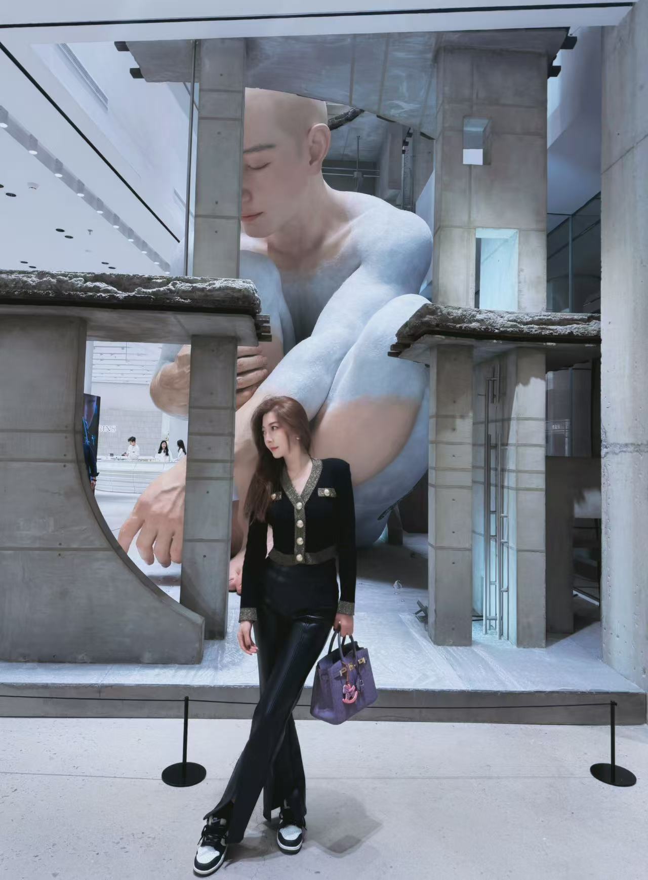 AI.BAGBURRY2025上新斜挎包bk鸵鸟皮 轻奢