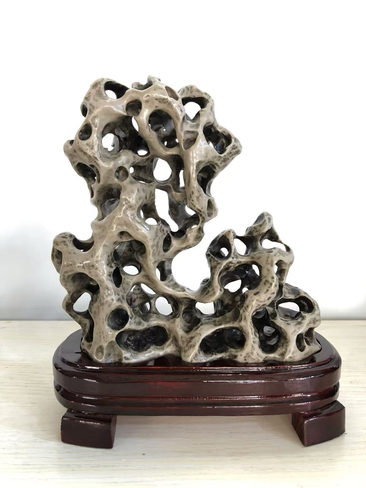 太湖石案头家居摆件