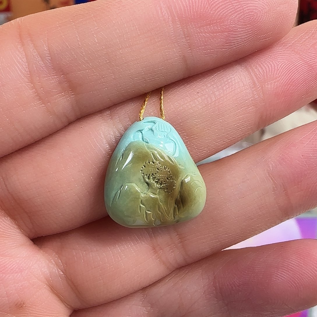 绿松石未镶嵌珠宝奇石