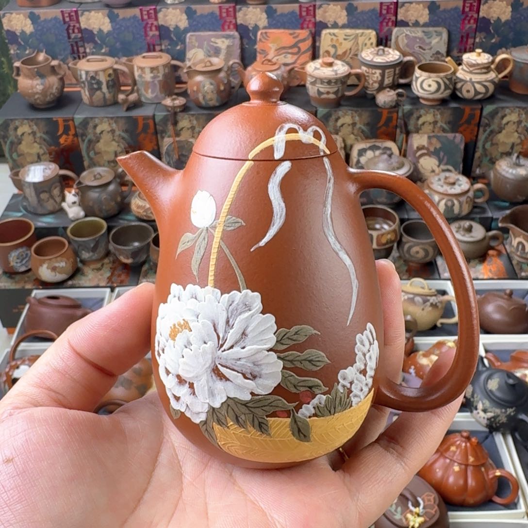 茶壶紫砂150cc原矿精工半手