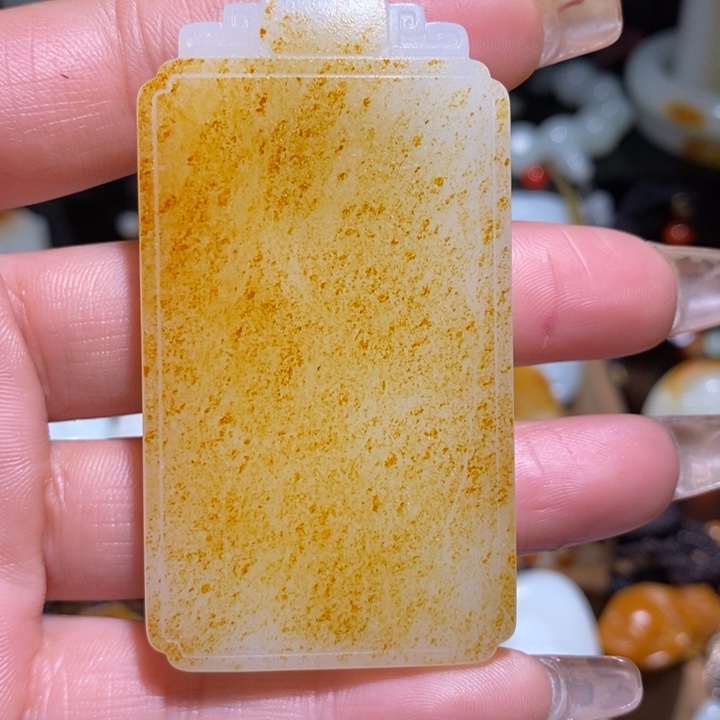 和田玉颈饰未镶嵌大*熊