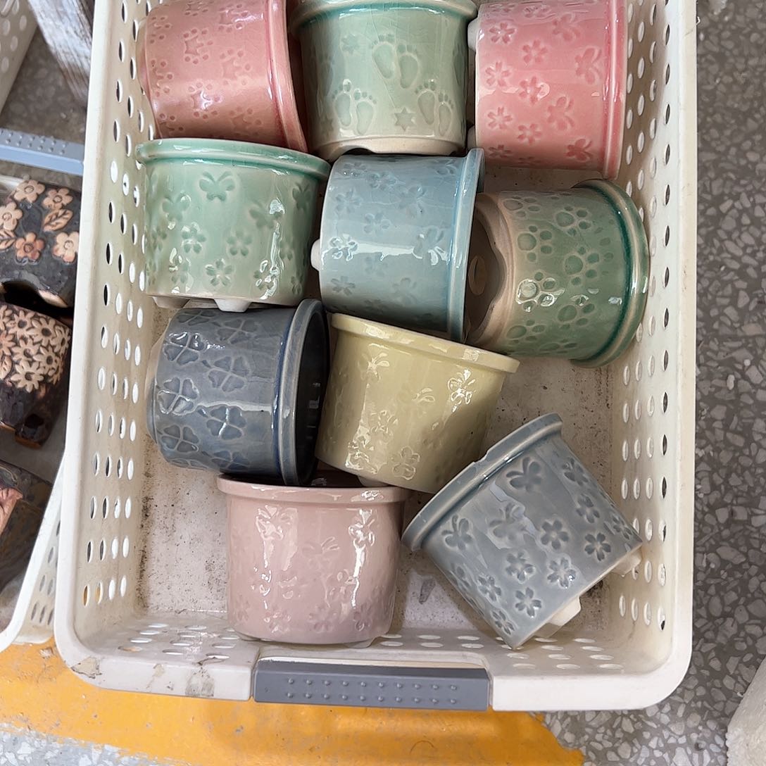 陶瓷多肉小花盆@@1683