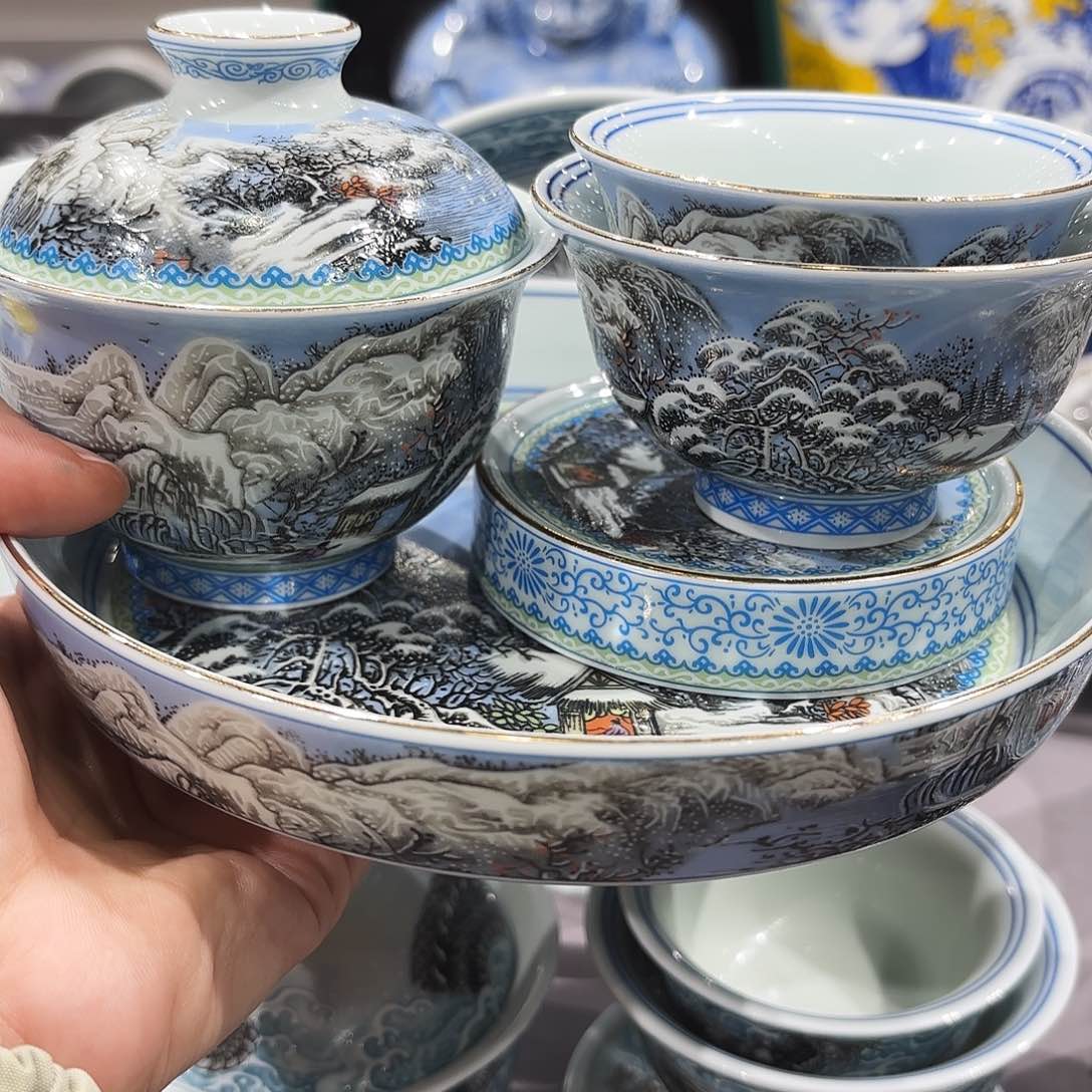 瓷片景德镇瓷器艺术