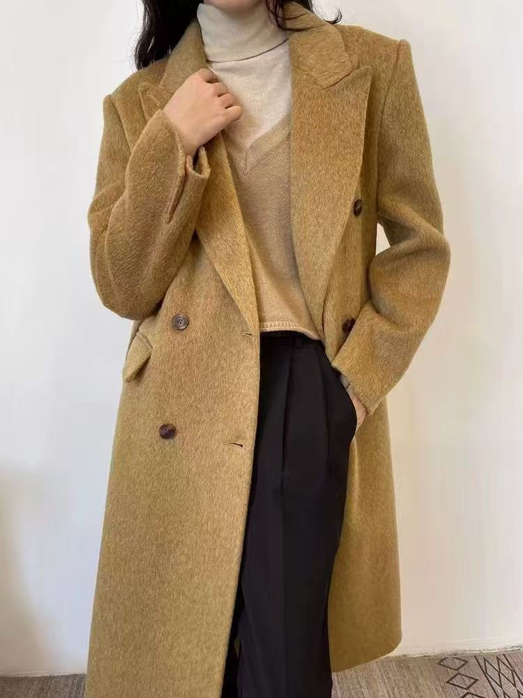 囍爱女装-新款西装高级感洋气正肩羊毛呢大衣（合集）
