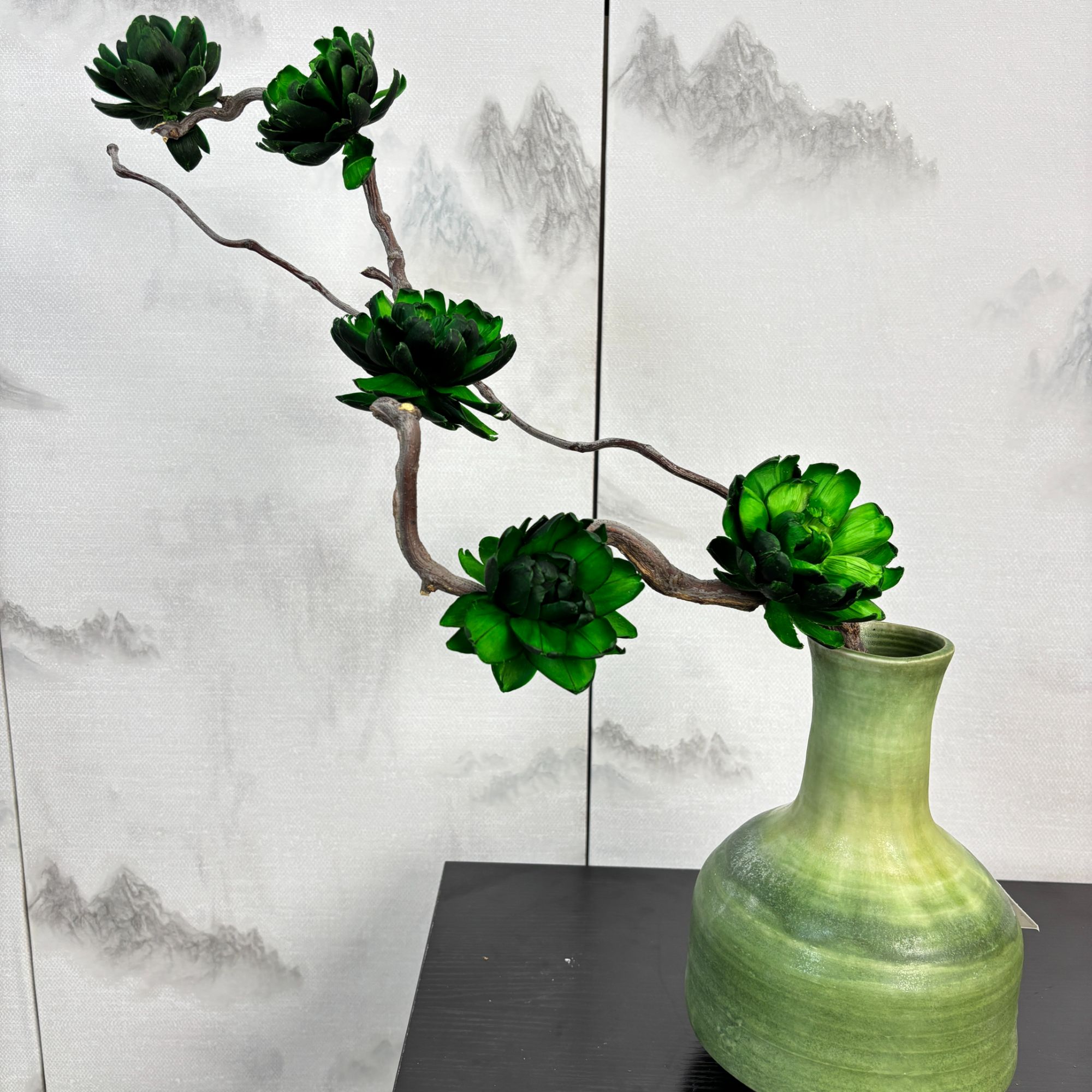 【蒸蒸日上】永生花家居造景摆件