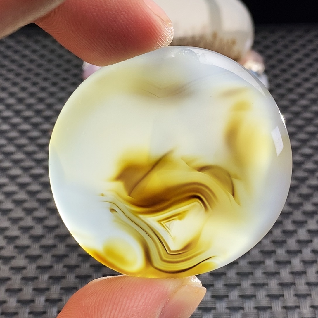 玛瑙/玉髓未镶嵌吊坠(不含链)310