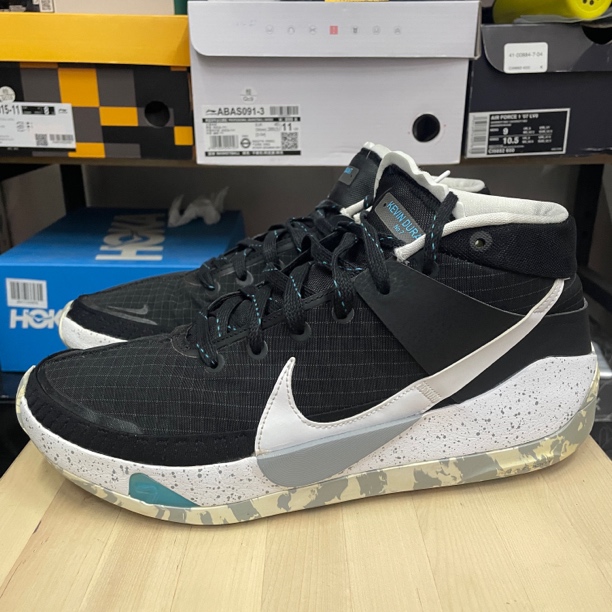 45码/KD13 白黑/51080/篮球鞋/95新原盒/CI9949-001