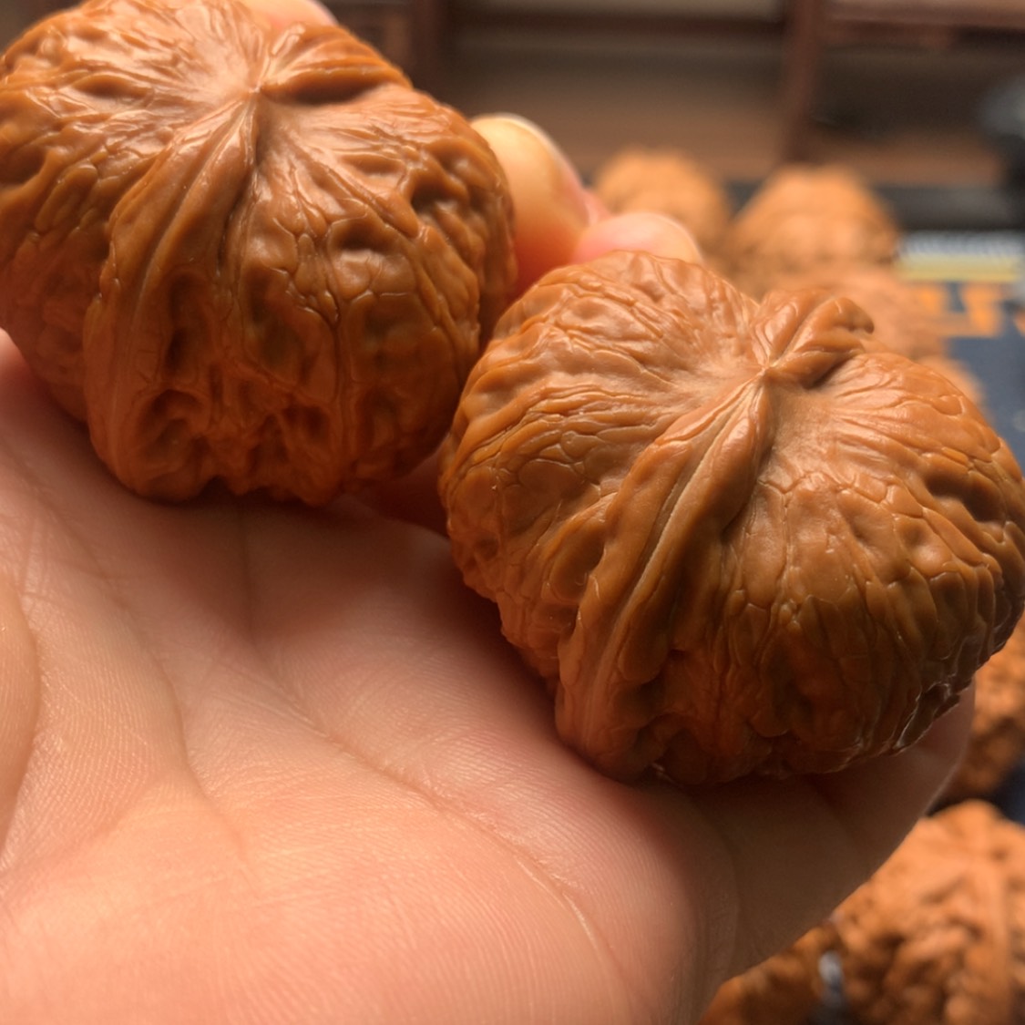 【闪购商品】把件文玩核桃元宝44