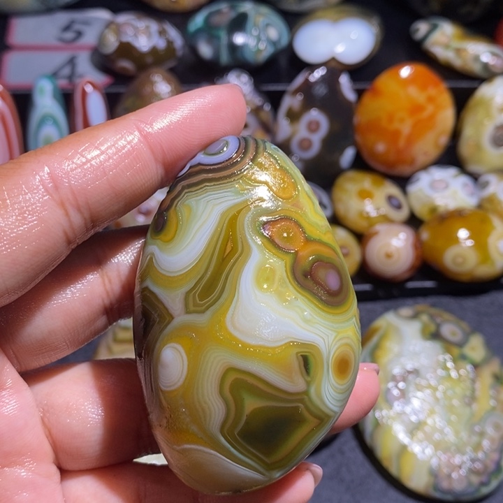 玛瑙/玉髓未镶嵌吊坠(不含链)154