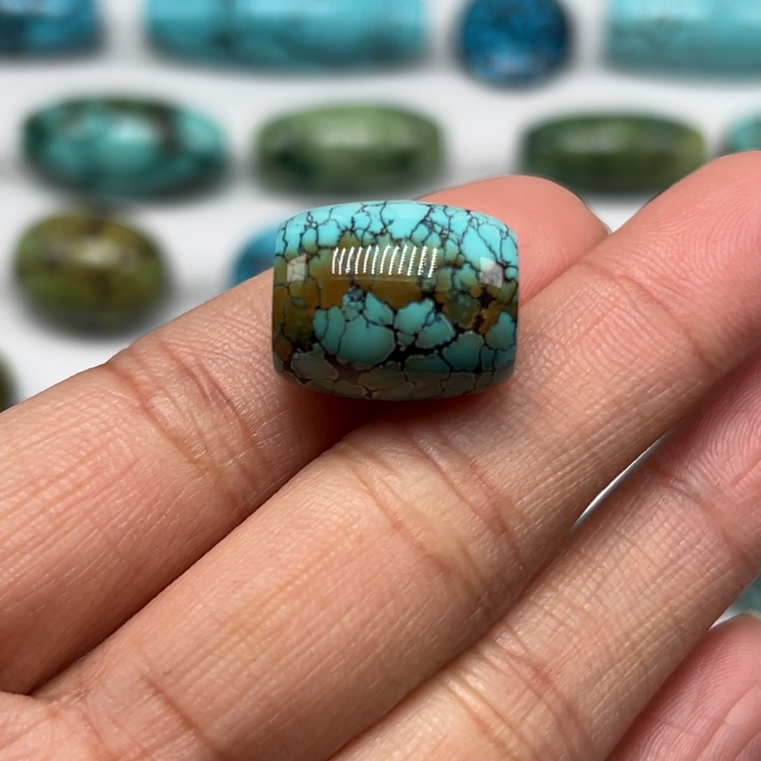 绿松石珠宝奇石未镶嵌