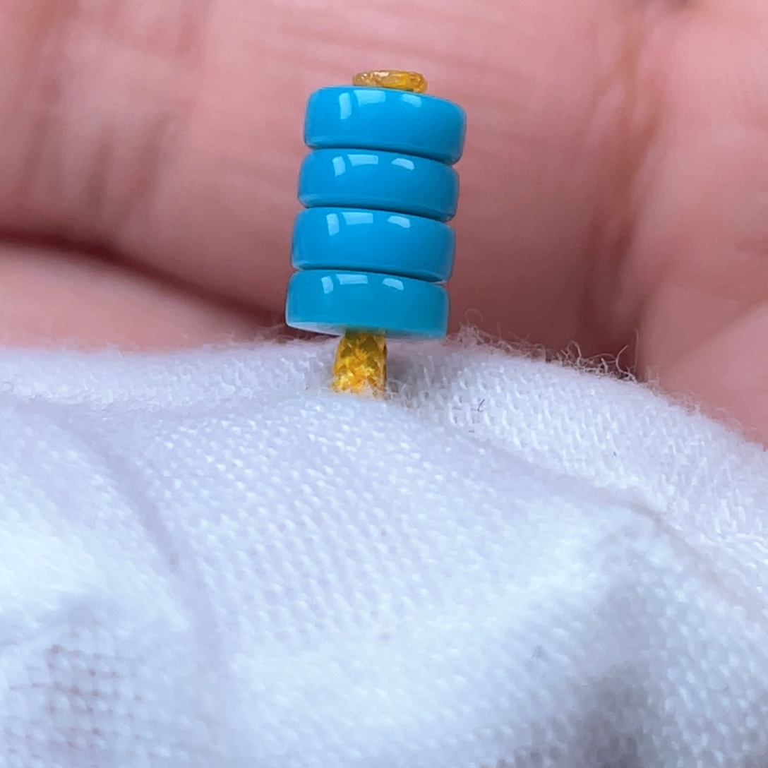 绿松石未镶嵌颈饰5mm