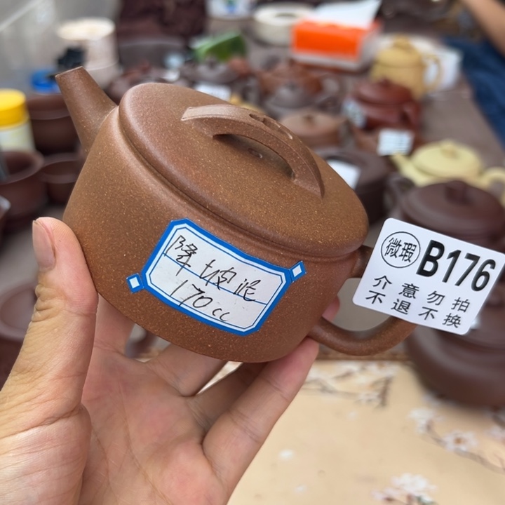 茶壶紫砂降坡泥封釉170