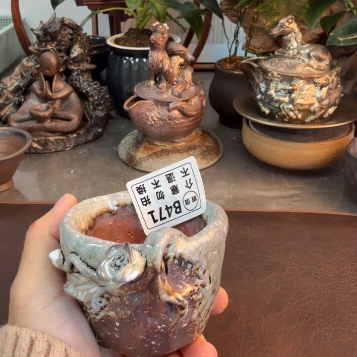 陶盘柴烧福利新品多多