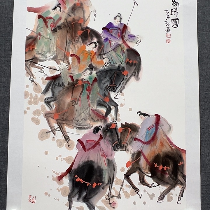 国画书画作品多次