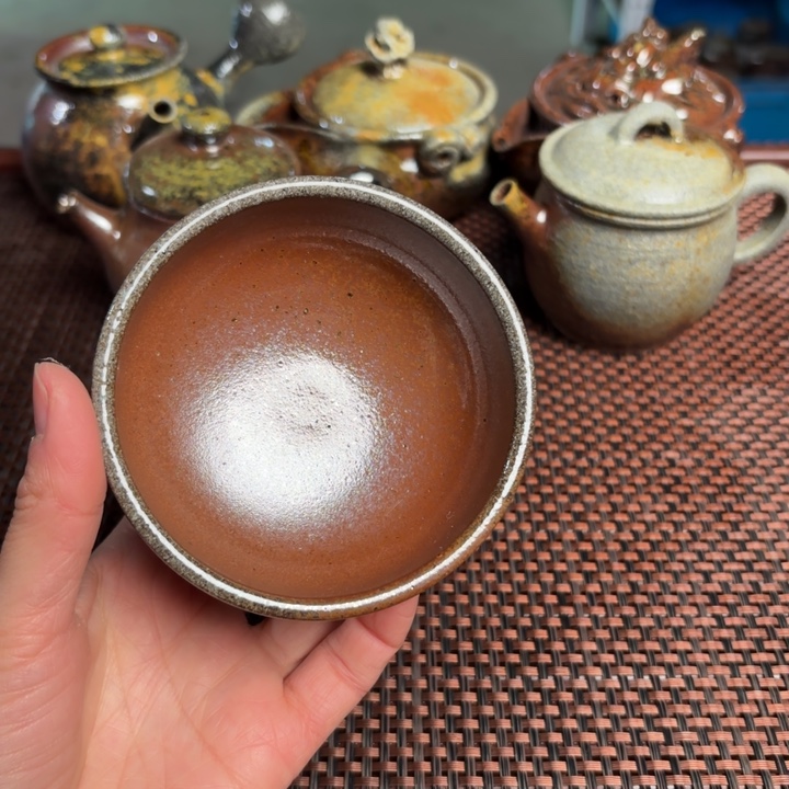 紫砂茶杯小普洱杯100 C