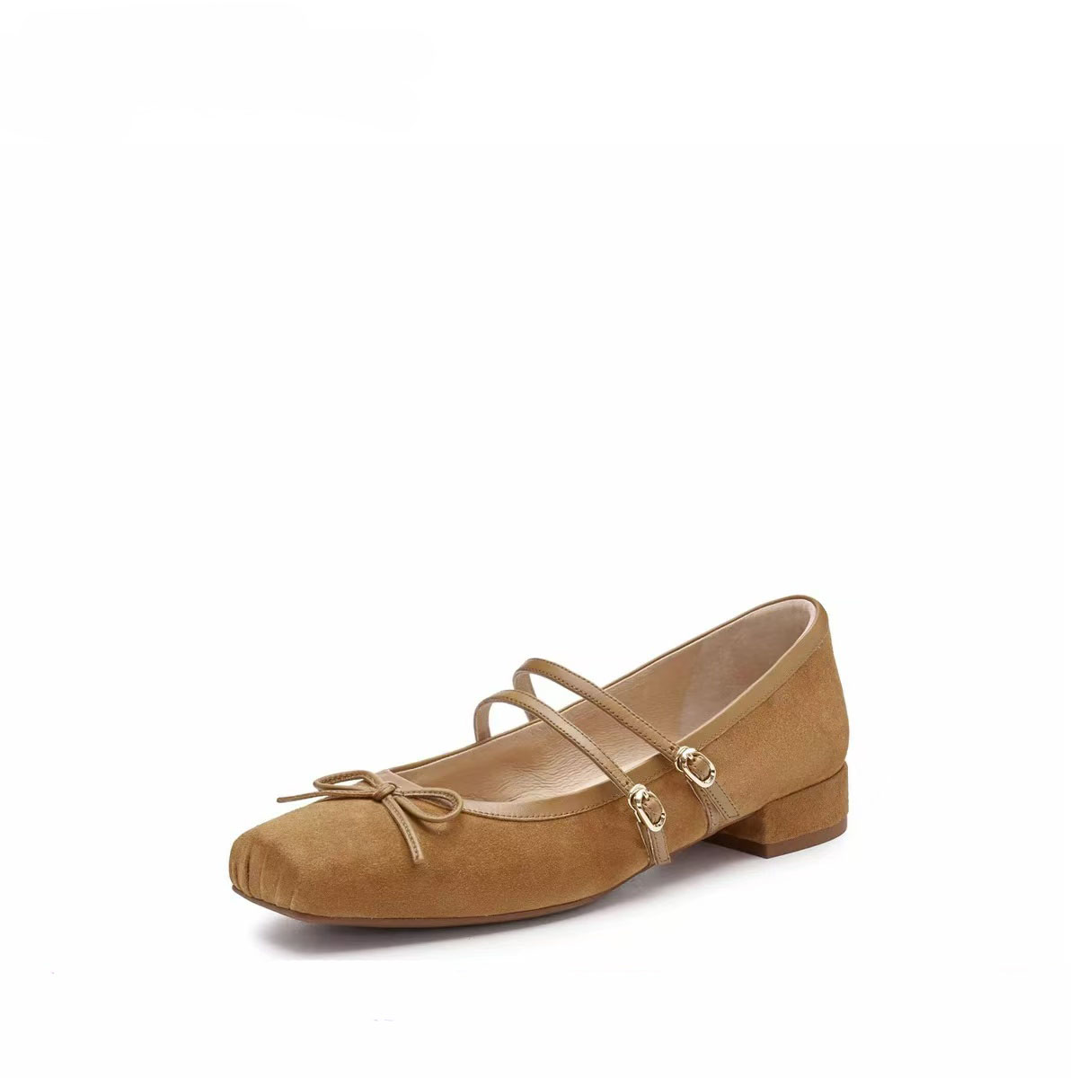 女鞋2025新款603圆头单鞋乐福鞋通勤气质