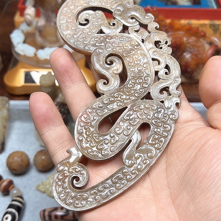 和田玉挂件未镶嵌妙**演