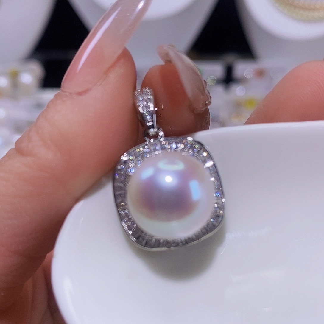淡水珍珠颈饰合金