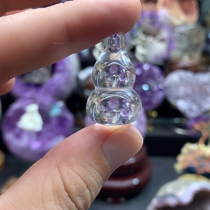 未镶嵌大型摆件（非配饰）紫晶
