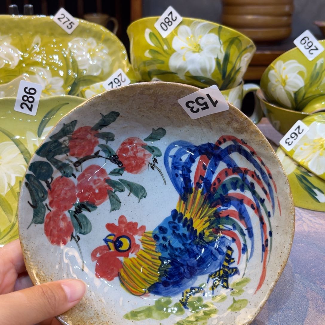 瓷片景德镇手工制作