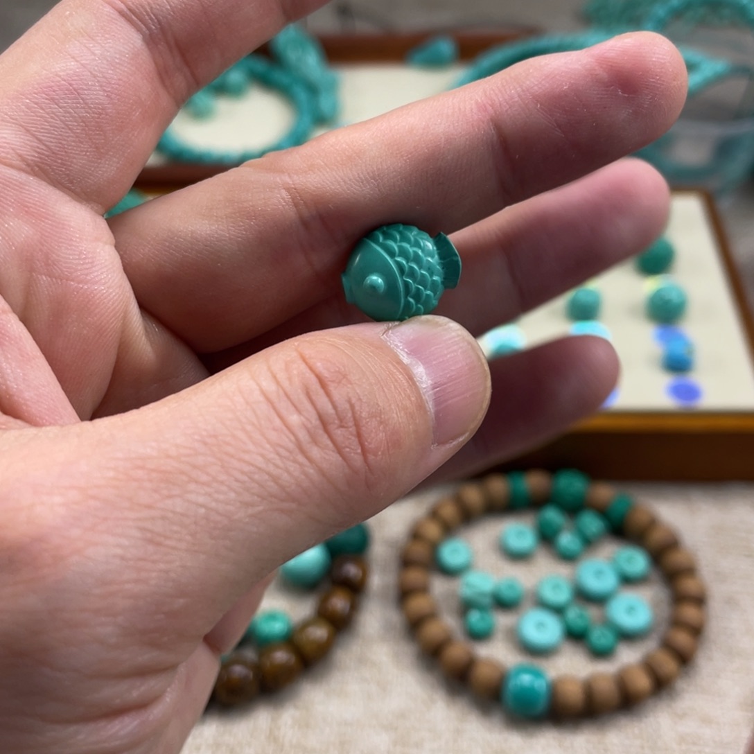 原生态湖北矿小配饰，直径1