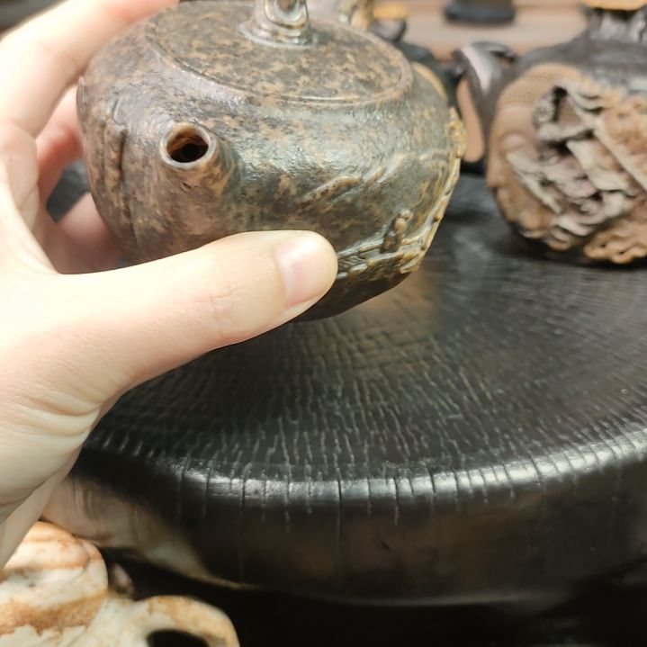 好*一物一拍随形壶玉化全透光