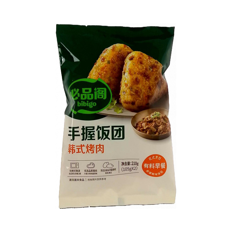 必品阁 手握饭团（韩式烤肉）210g 1袋/份