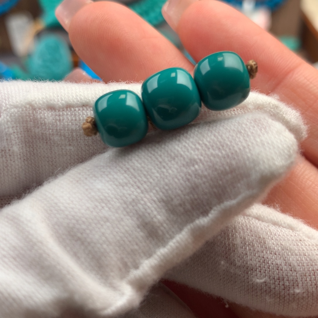 绿松石未镶嵌绿松石8mm