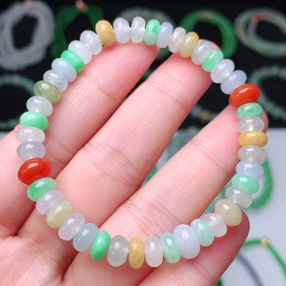 翡翠手链未镶嵌翡翠
