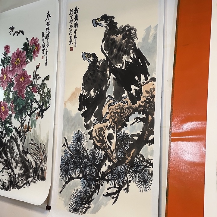 国画张圣敏先生纯手绘作品