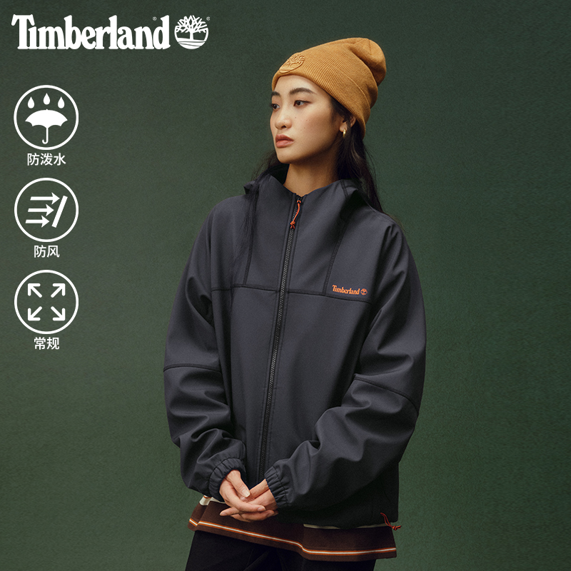 Timberland添柏岚官方男装外套新款户外休闲软壳衣防泼水0YH6J