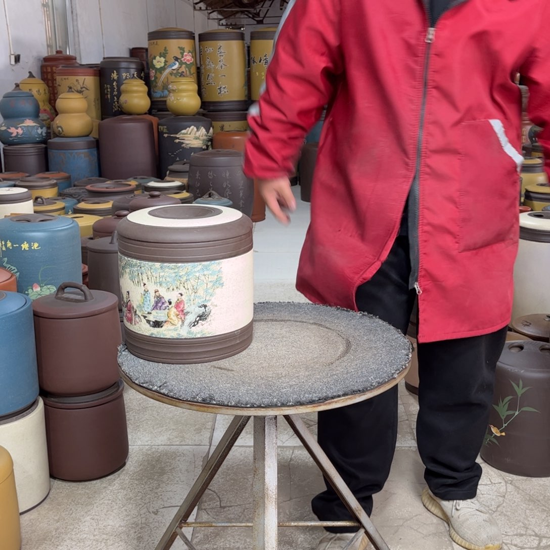 紫砂茶叶罐茶叶罐