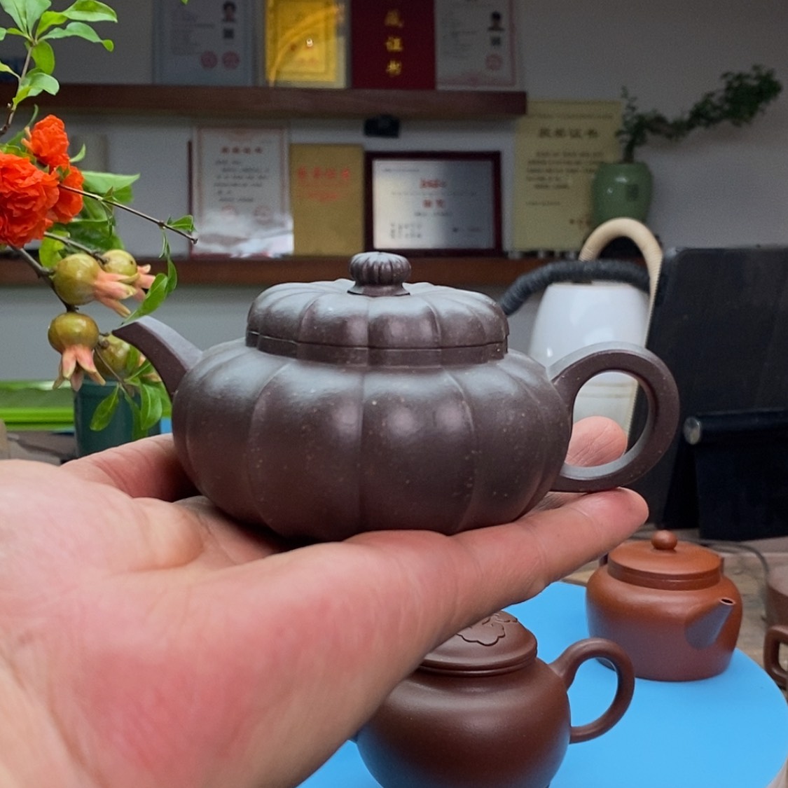 【闪购商品】茶壶紫泥菱花仙子:180CC裴顺良:国高工